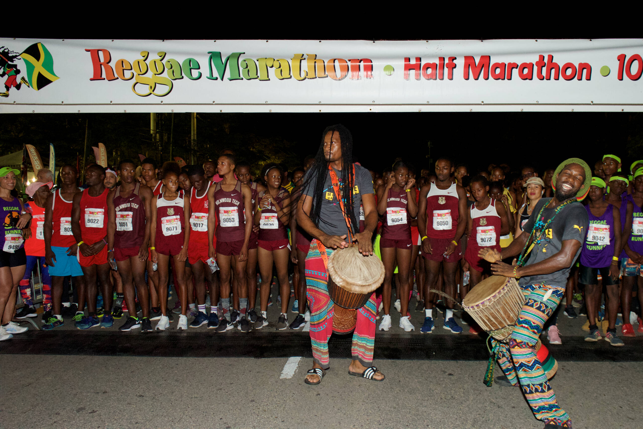 The Reggae Marathon Start Reggae Marathon