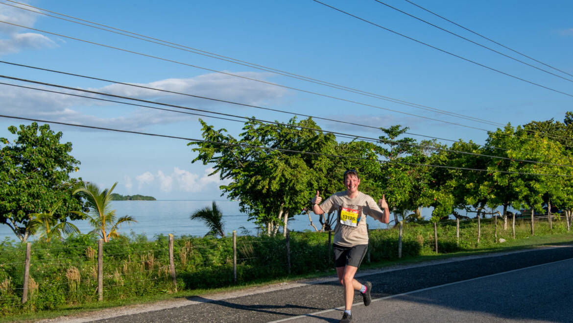 Running in Negril- Beach or Sidewalk?